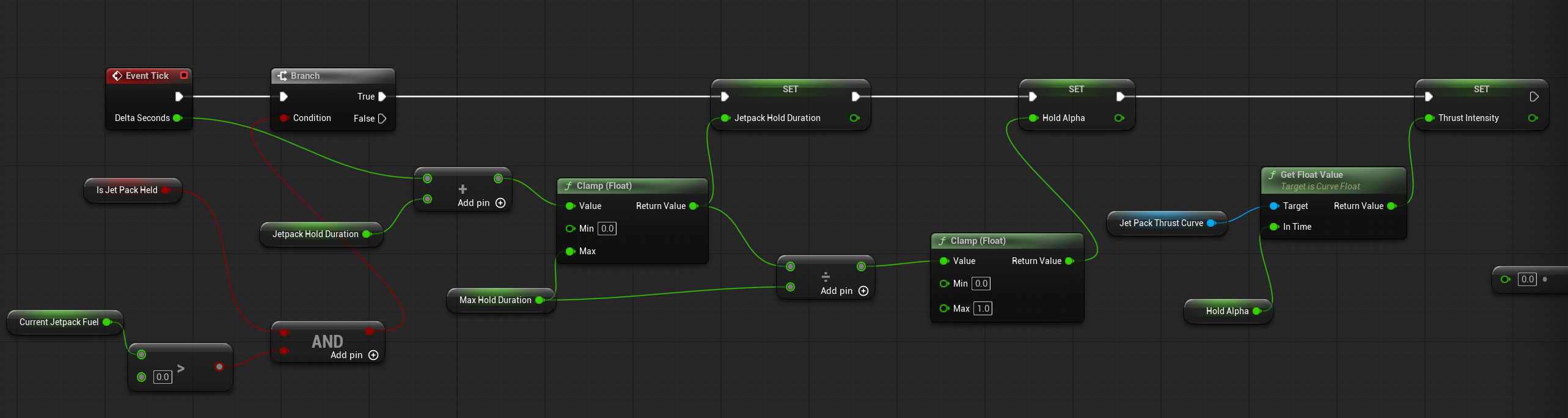EventTick - Hold Duration and Thrust Curve