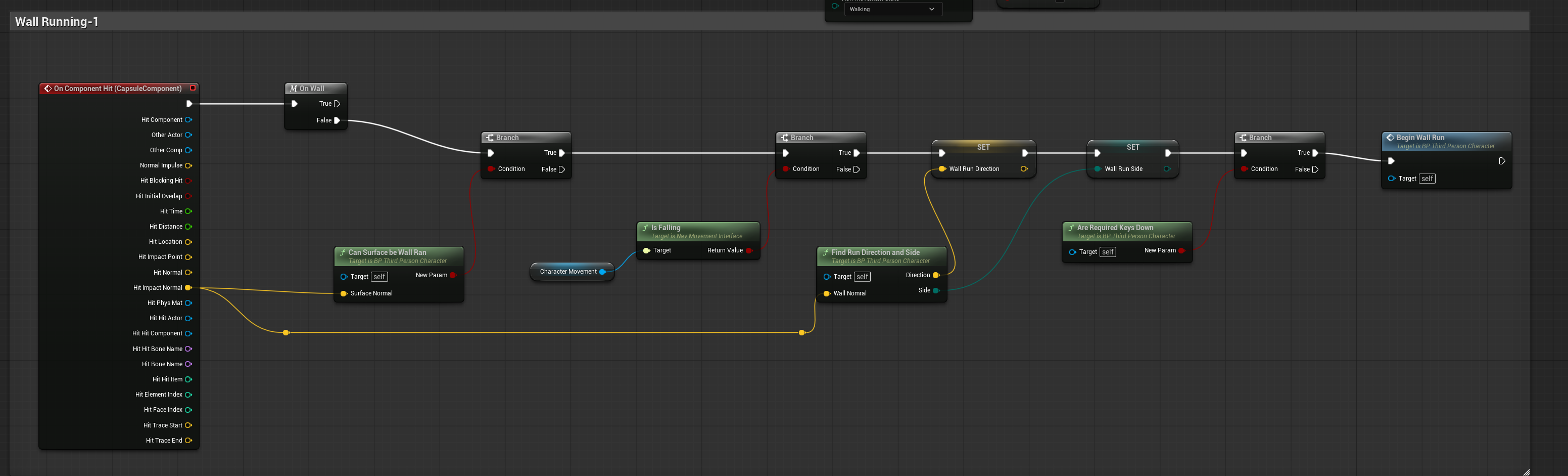 WallRun Entry - Surface Detection